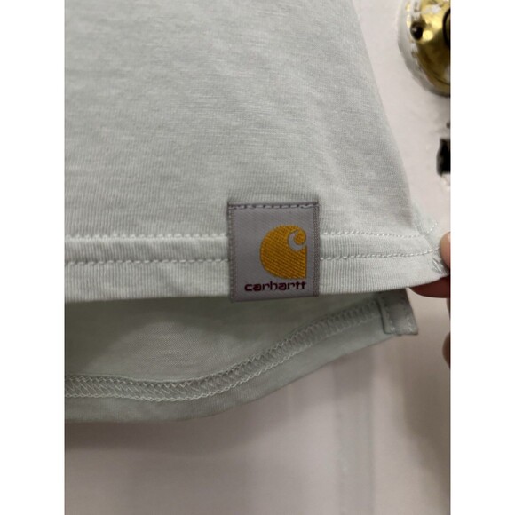 NWT Carhartt Tank Top  M Women's Relaxed Fit Sleeveless Midweight Green - Picture 3 of 5